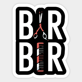 Barber Sticker